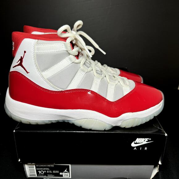 Size 10.5 - Nike Air Jordan 11 Retro Cherry Men's Shoes